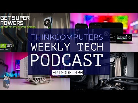 ThinkComputers Podcast #390 - DeepCool Assassin IV, ASUS ProArt Case, RTX SUPER Series & More!