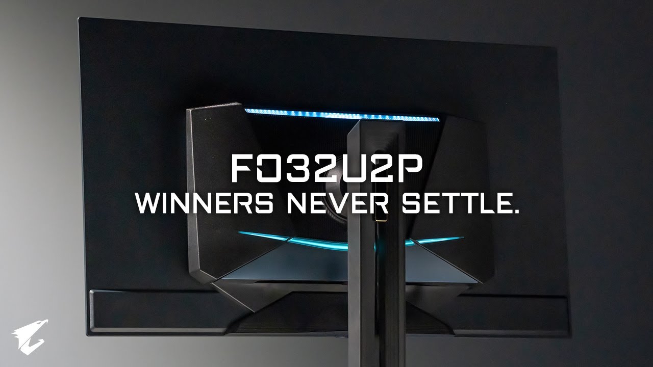 World's First DP2.1 UHBR20 OLED Gaming Monitor - AORUS FO32U2P | Official Trailer