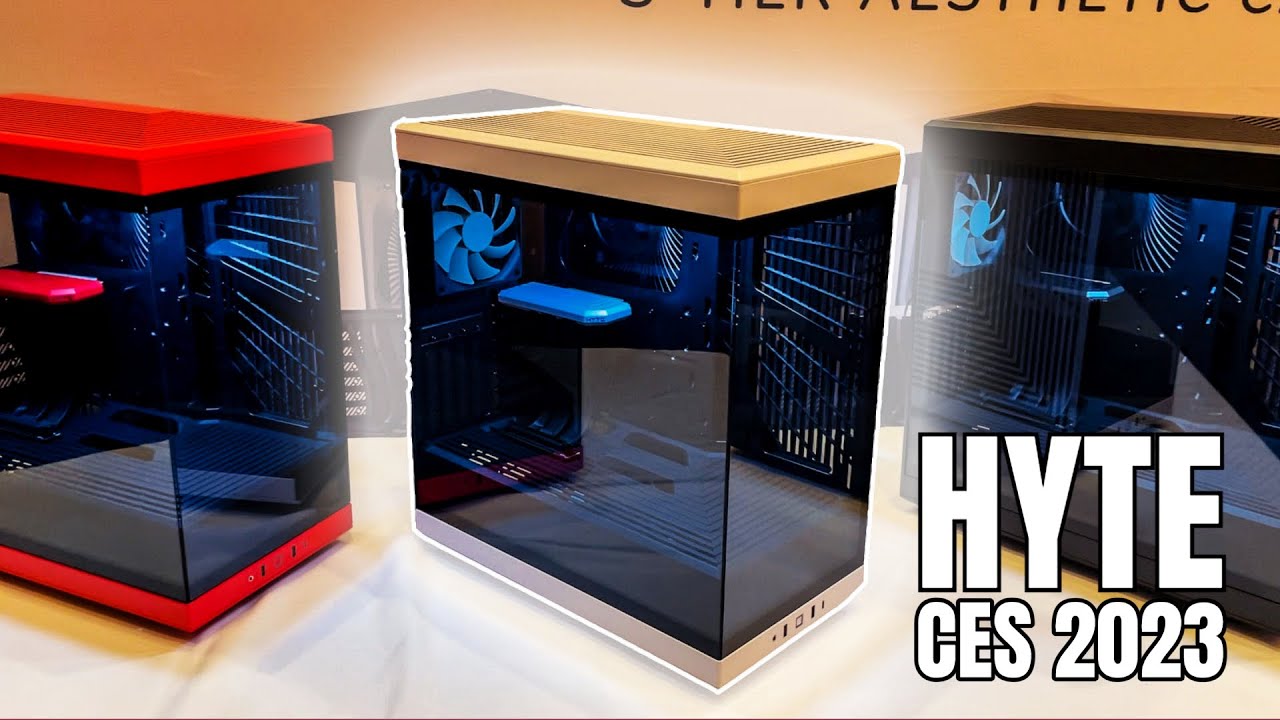 The New HYTE Y40 Case, Y60 Accessories & More at CES 2023!