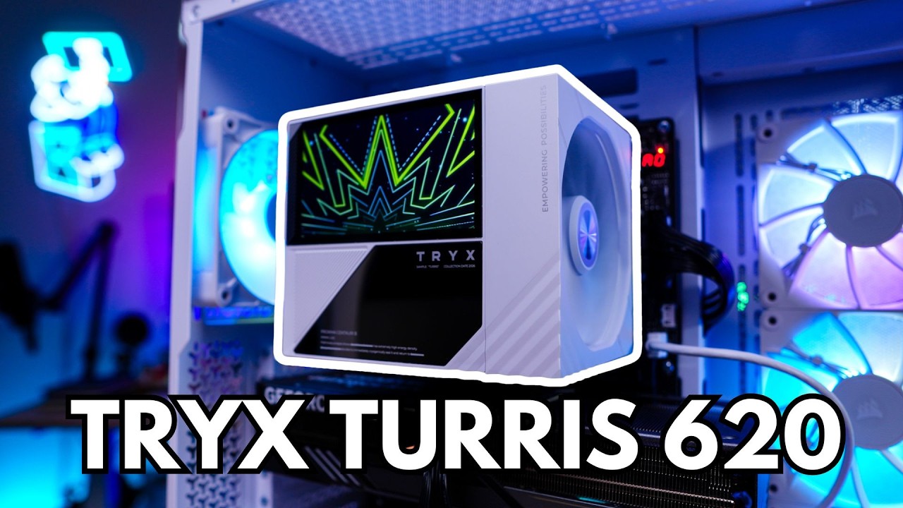 They Put A Screen on an Air Cooler! TRYX TURRIS 620 Review!