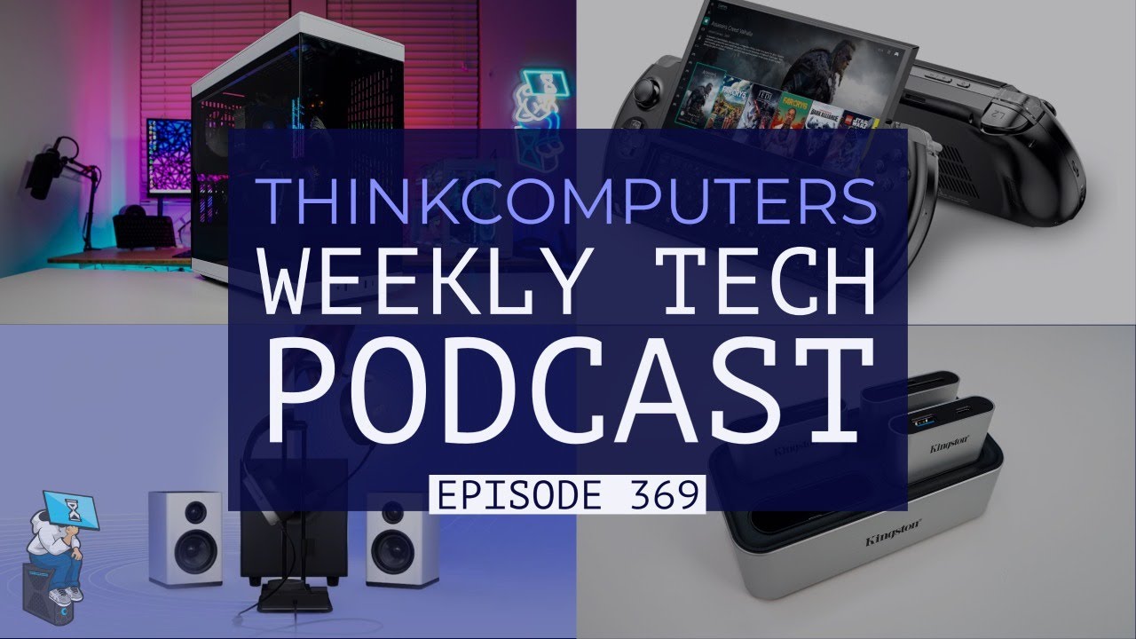 ThinkComputers Podcast #369 - RTX 4060 Performance, HYTE Y40, NZXT Audio & More!