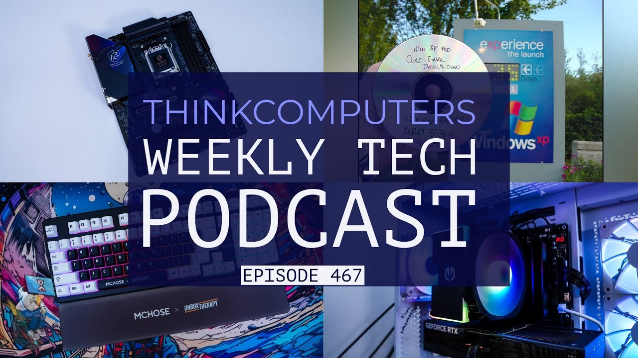ThinkComputers Podcast #467 - Windows 10 EOL, Battlefield 6, MCHOSE Keyboard & More!