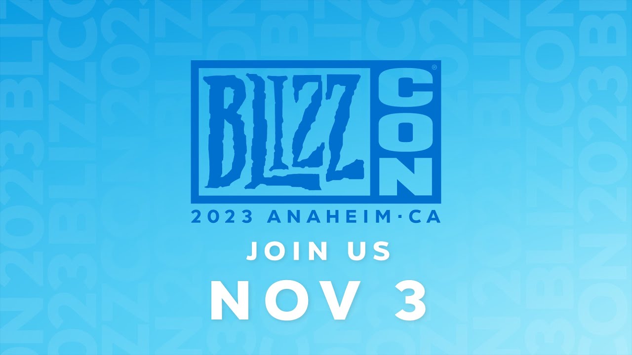 Blizzcon 2023 — One Week Countdown