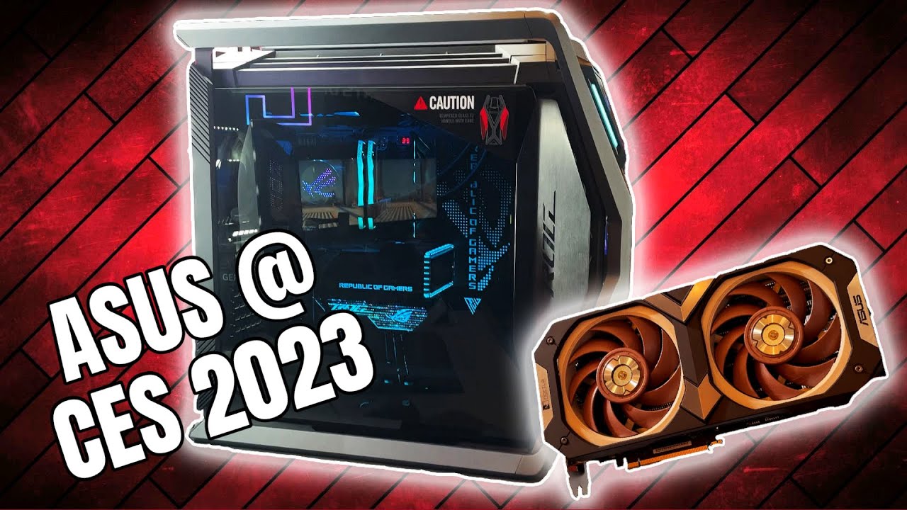 The MASSIVE ASUS ROG Case & Noctua RTX 4080!