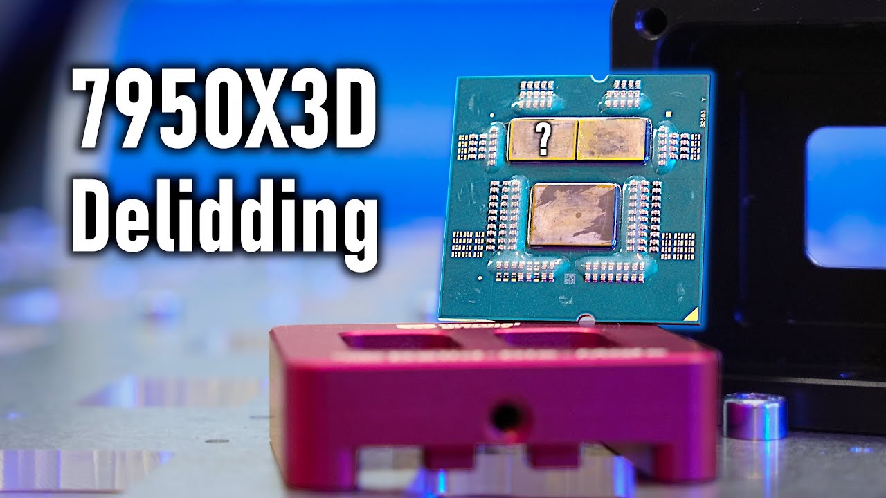 Different Chip Height due to 3D-Cache? R9 7950X3D Delidded