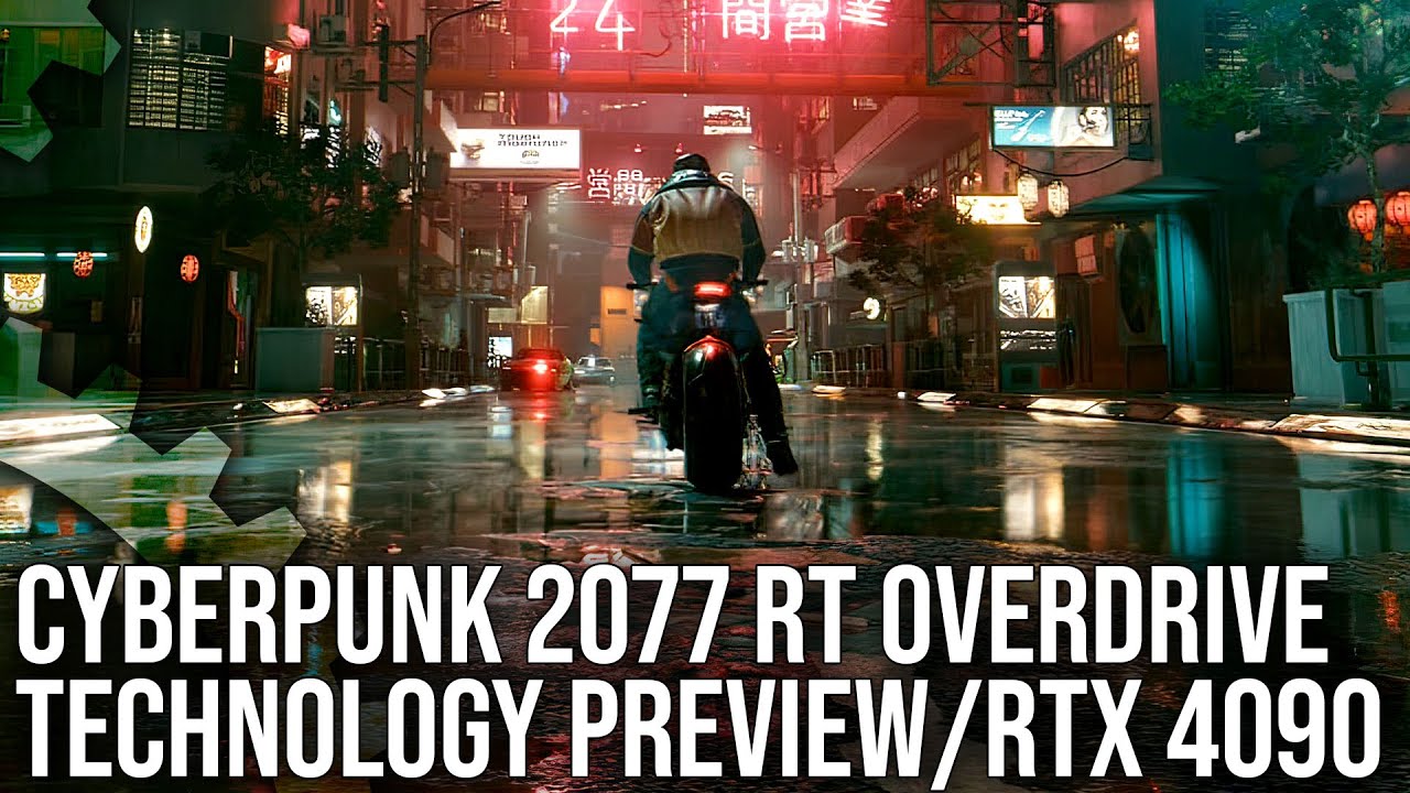 Cyberpunk 2077 Ray Tracing: Overdrive Technology Preview on RTX 4090