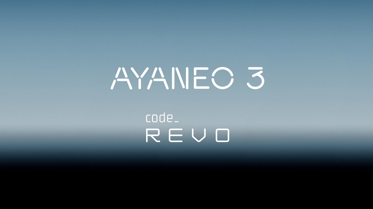 #AYANEO 3# [ Code: REVO ] The annual flagship handheld Console is Coming!