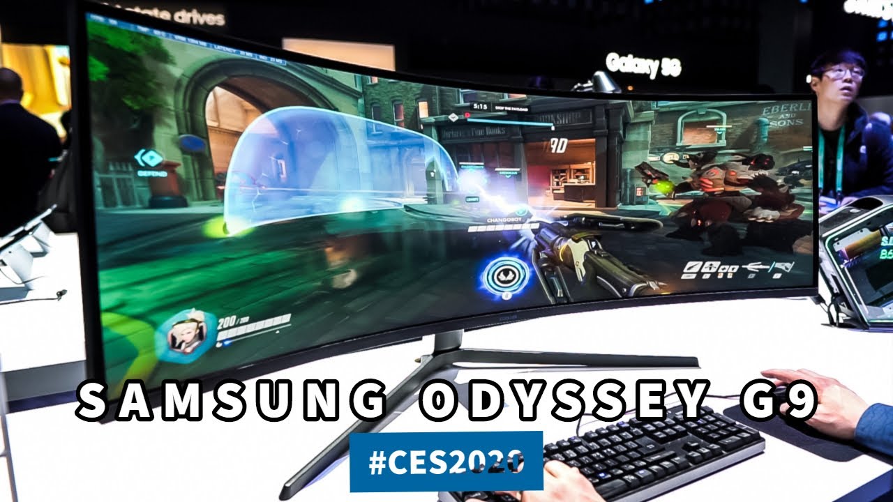 Gaming on Samsung's Odyssey G9 49-inch Gaming Monitor!