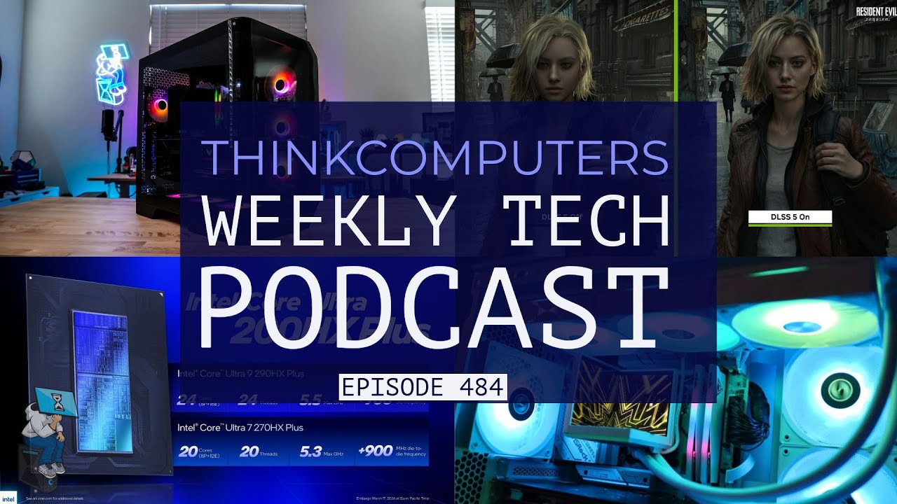 ThinkComputers Podcast #484 - The DLSS 5 Debate, New MSI Case, TRYX Stage & More!
