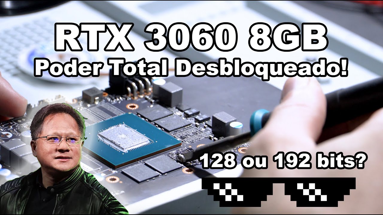 NVIDIA Capou a RTX 3060 8GB - Mas Não Conseguiu Nos Impedir de Descapá-la! Ft@teclabvga