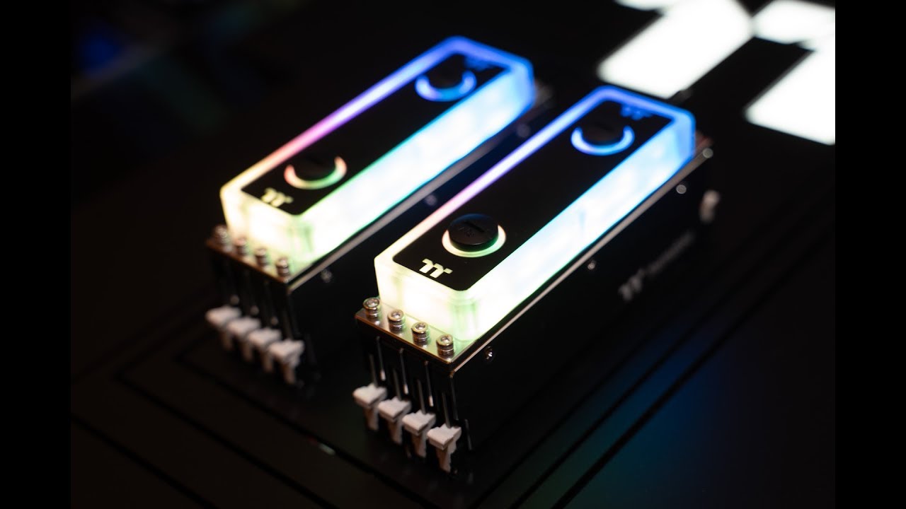 CES 2019: Thermaltake's Watercooled RGB Memory