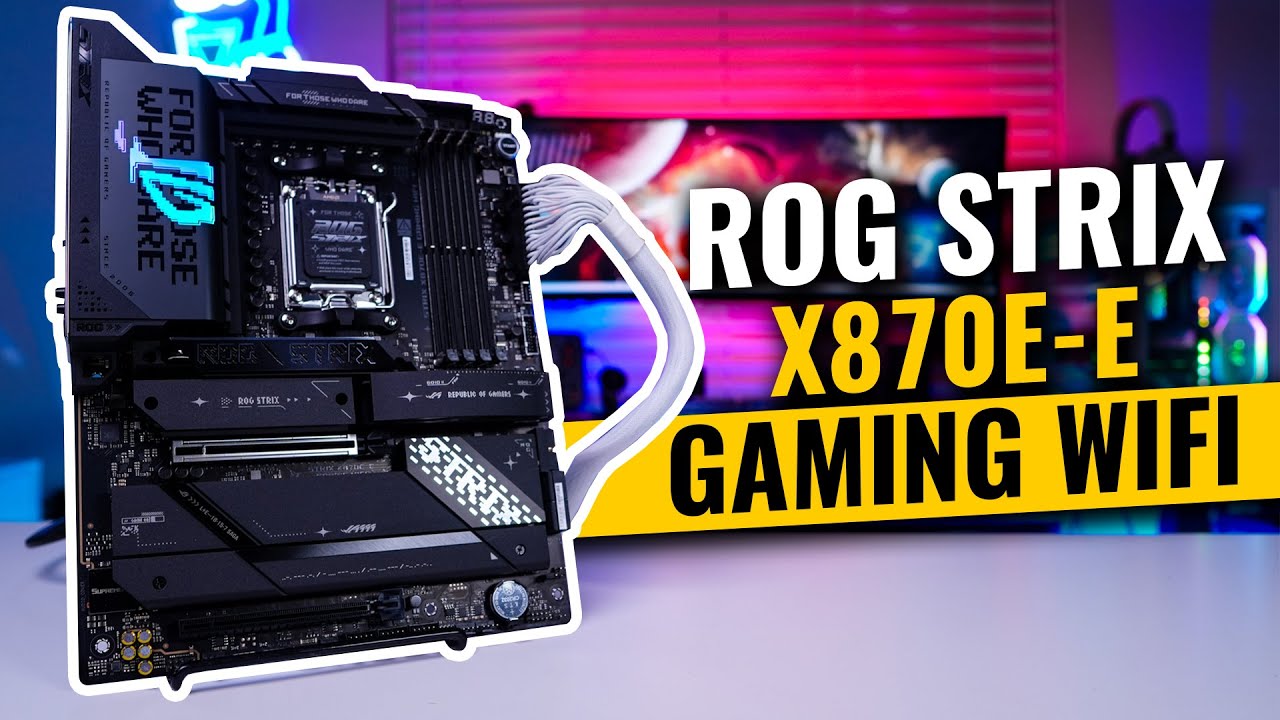 ASUS ROG STRIX X870E-E Gaming WIFI Motherboard Review