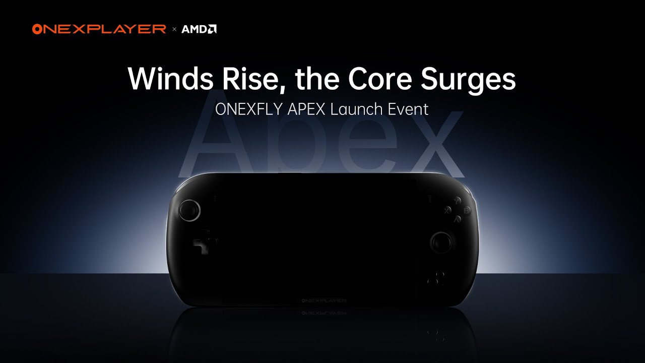 OneXPlayer Launch: Meet the ONEXFLY APEX! | Live