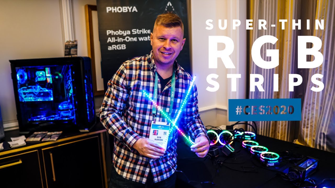 Alphacool's Super-thin RGB Strips!
