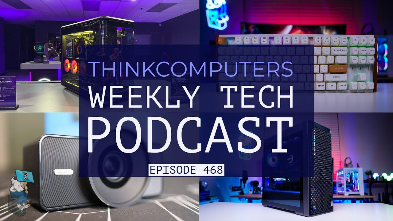 ThinkComputers Podcast #468 - Cooler Master Event, Lenovo Desktop, AWS Outage & More!