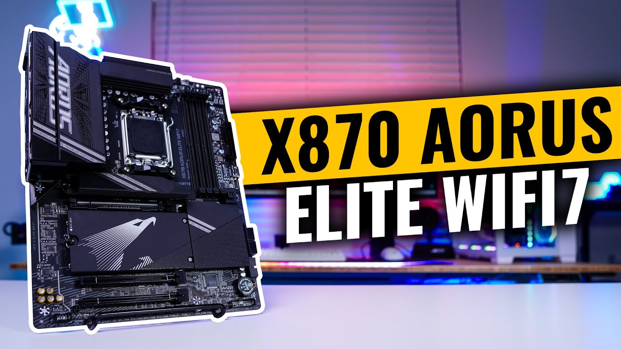 Gigabyte X870 AORUS Elite WiFi7 Motherboard Review