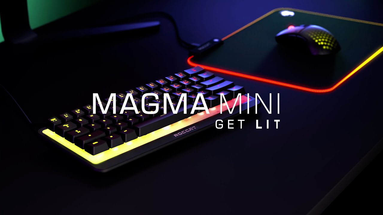 ROCCAT Magma Mini Trailer (60% Form Factor Gaming Keyboard)