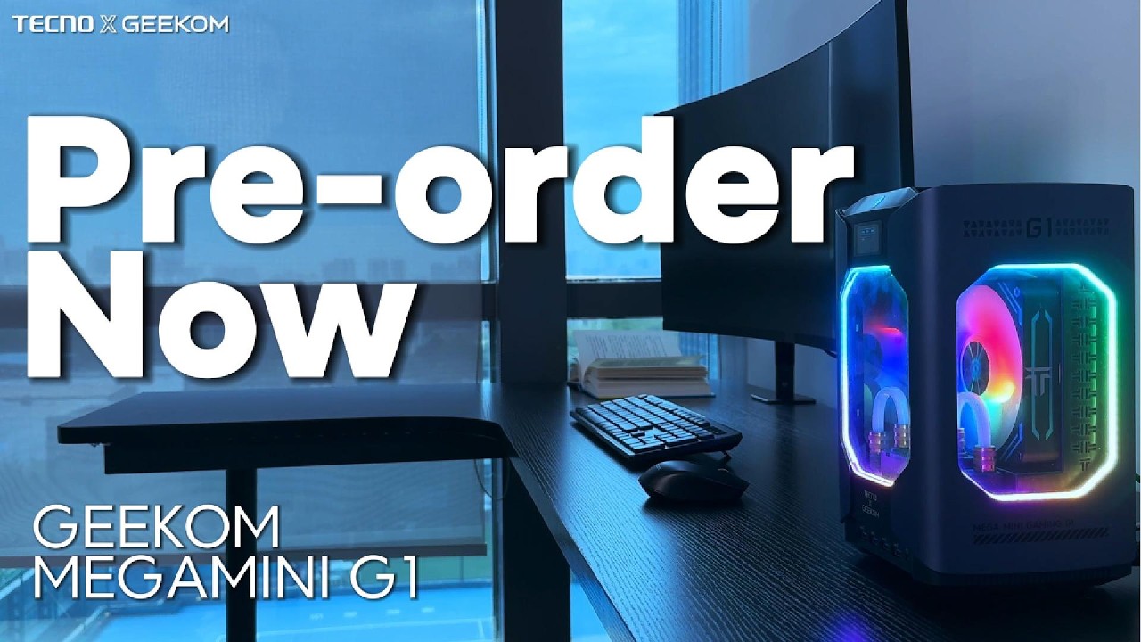 🚀MEGAMINI G1🚀: The First Ultra-Compact Water-cooled Gaming Mini PC is Coming Soon!!✨✨✨