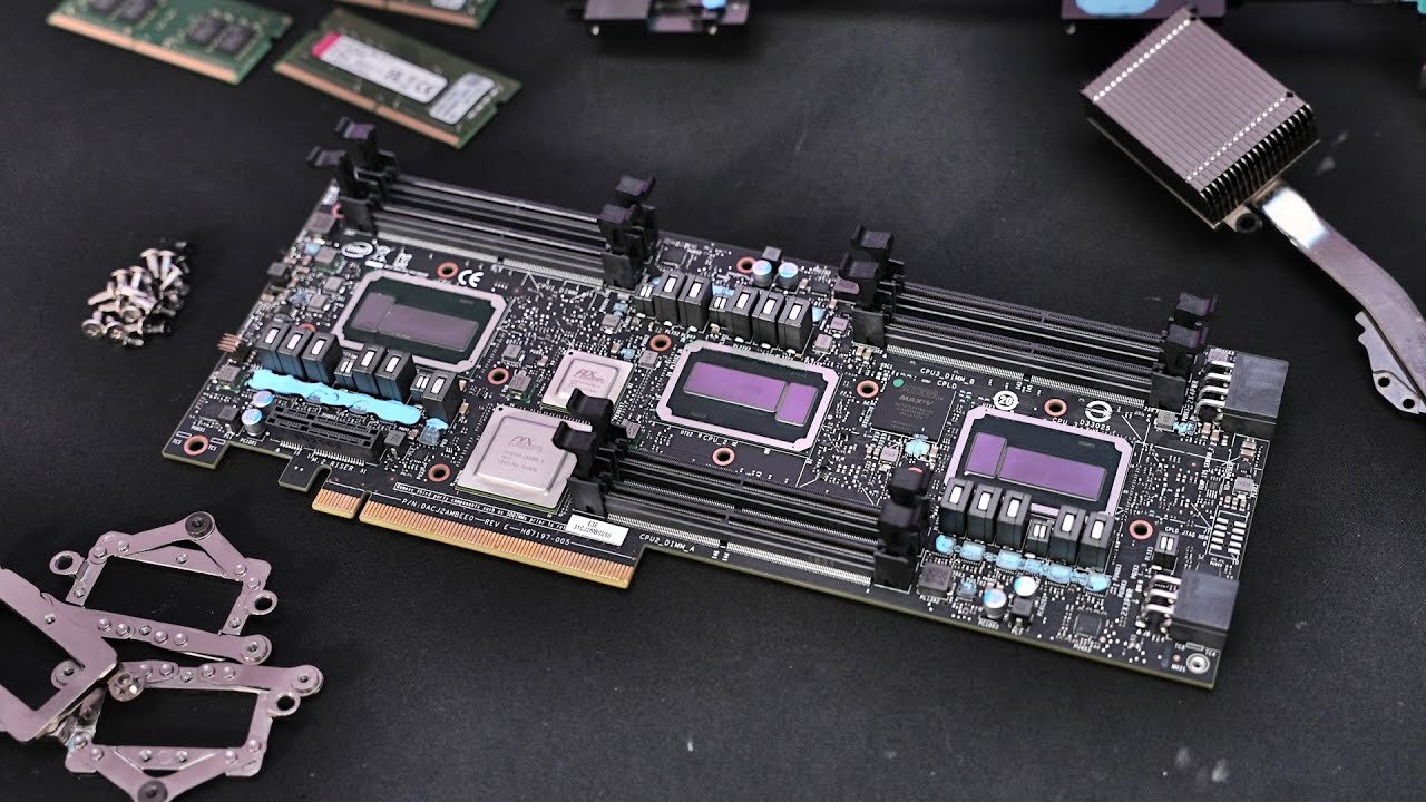 Is this an Intel "Graphics Card" with 3 CPUs?