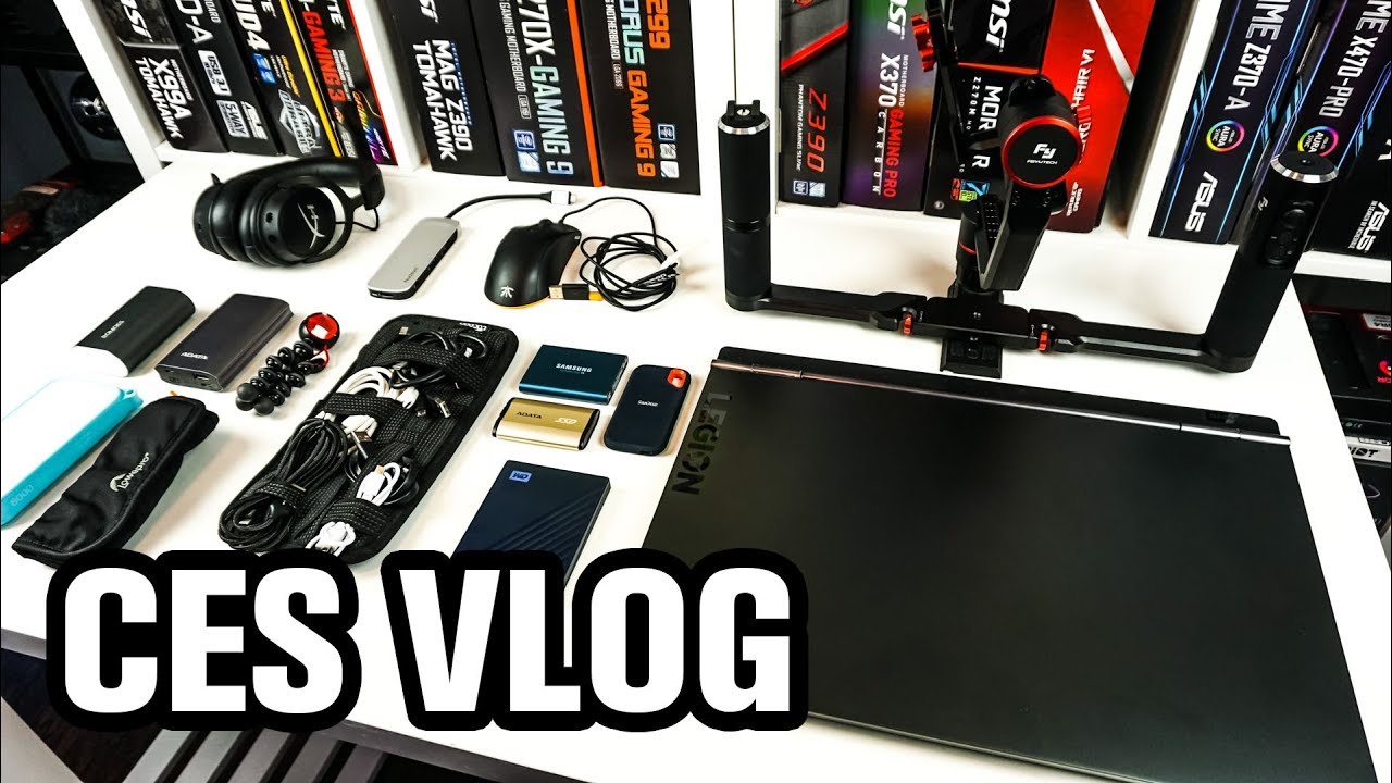 CES VLOG: What's in Our Bag?