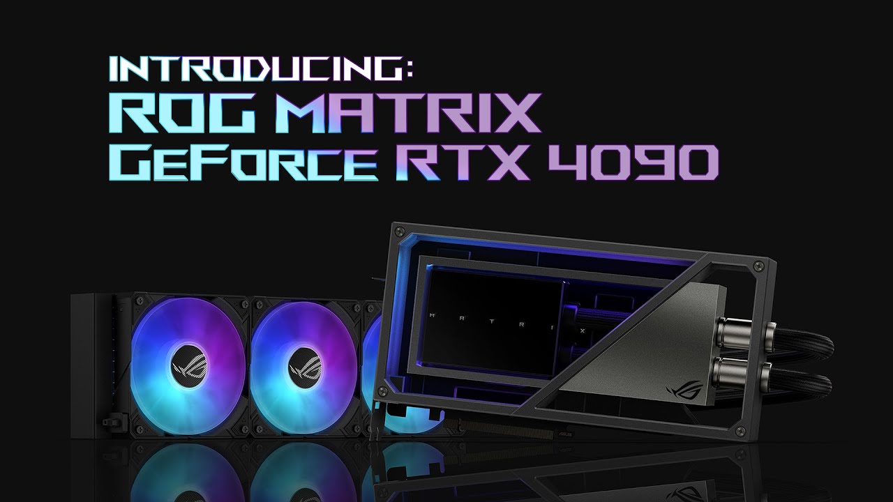 Unveiling the ROG Matrix GeForce RTX 4090