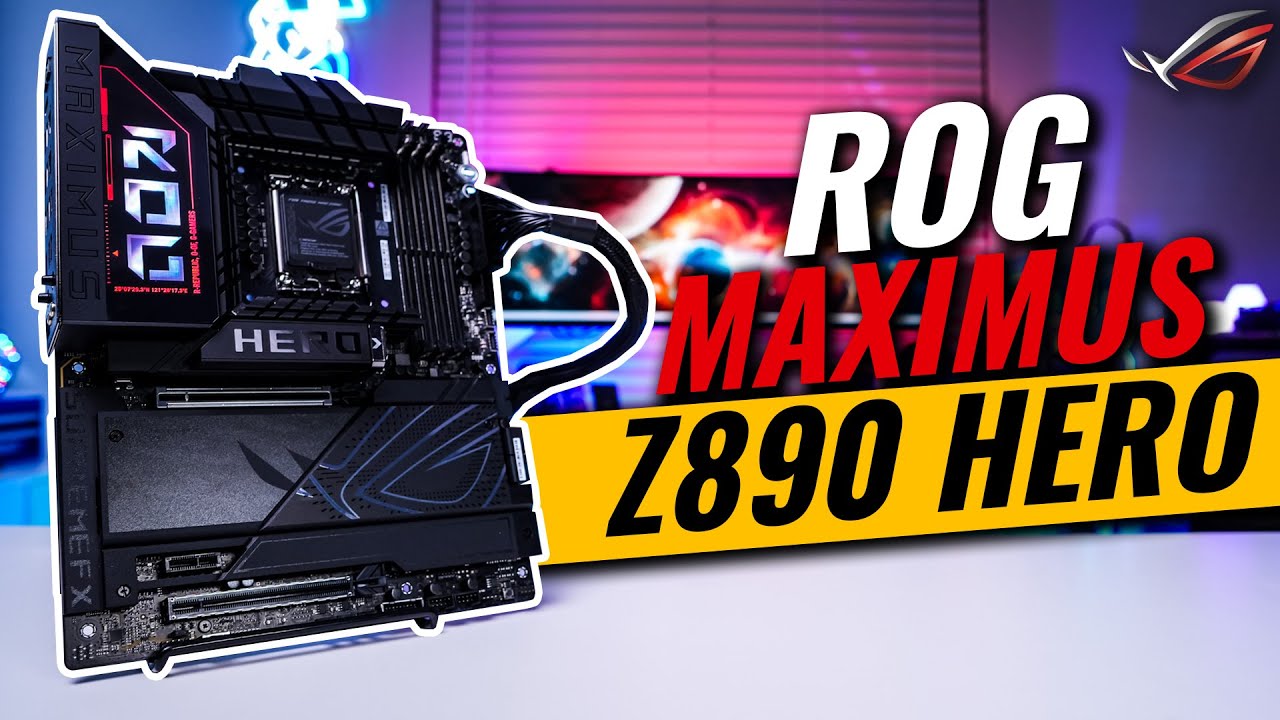 ASUS ROG Maximus Z890 Hero Motherboard Review