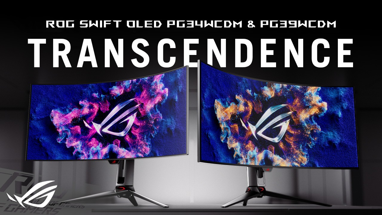 ROG Swift OLED PG34WCDM & PG39WCDM - Transcendence I ROG