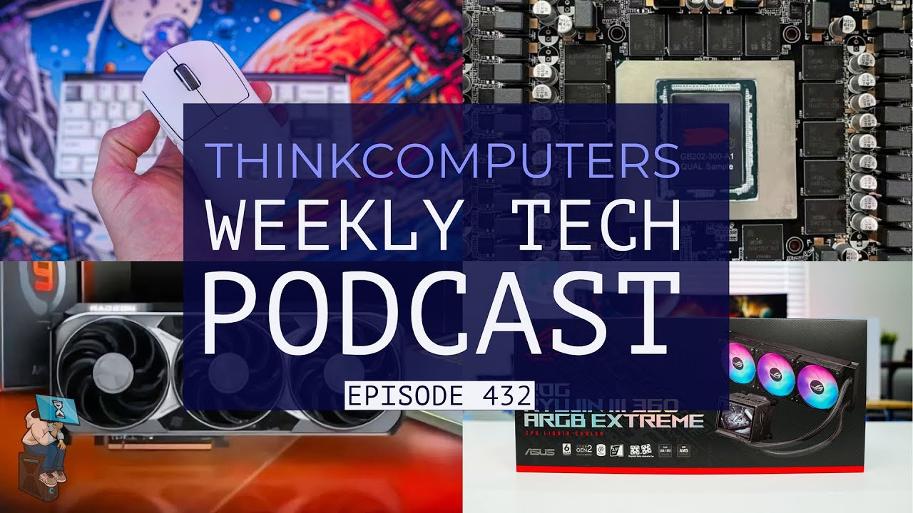 ThinkComputers Podcast #432 - CES 2025 Preview, Latest RTX 50 & Radeon RX 9000 Leaks & More!