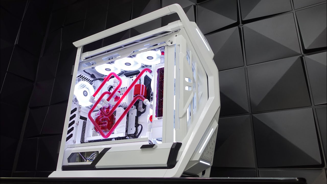 Custom Pc Build #131 " Hyperion " A 13th Gen, RTX 4090 on a Asus Hyperion Case.