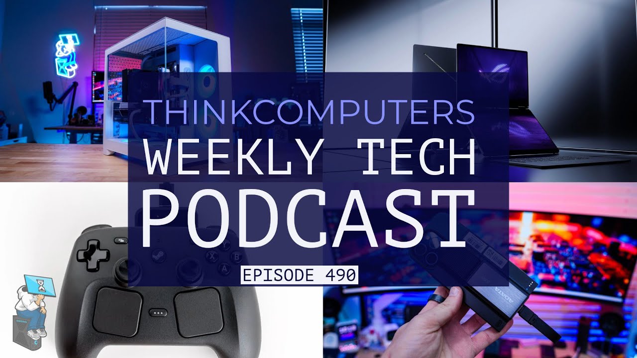 ThinkComputers Podcast #490 - New Fractal Design Case, Steam Controller, ROG Zephyrus Duo & More!