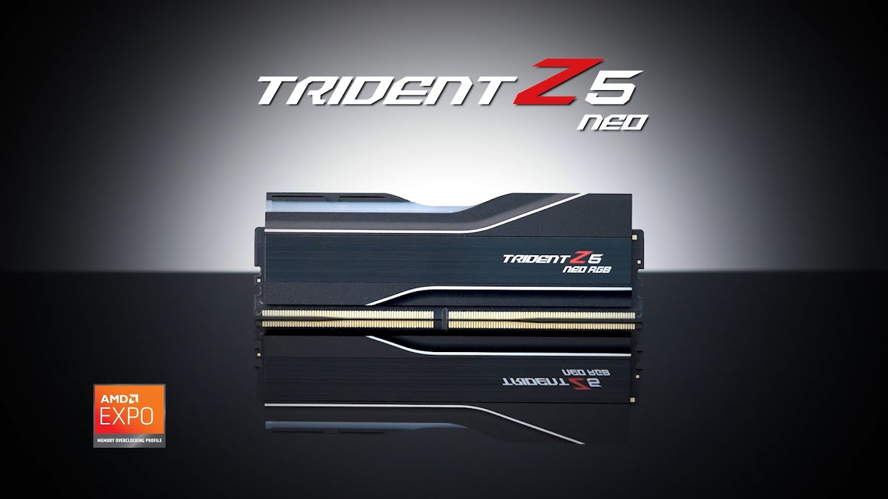 Trident Z5 Neo Family DDR5 Memory ft. AMD EXPO Memory Overclocking Profile