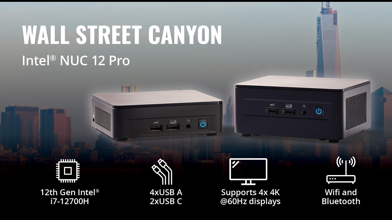 Intel NUC 12 Pro Wall Street Canyon - Overview