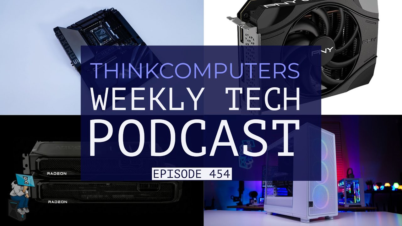 ThinkComputers Podcast #454 – ASUS BTF Motherboard, Fractal Epoch, Zen 6 & More!