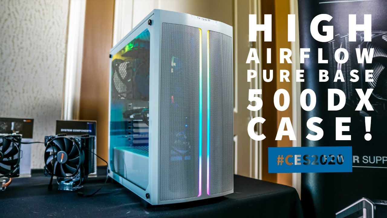 Be Quiet's New High-Airflow Pure Base 500DX Case!