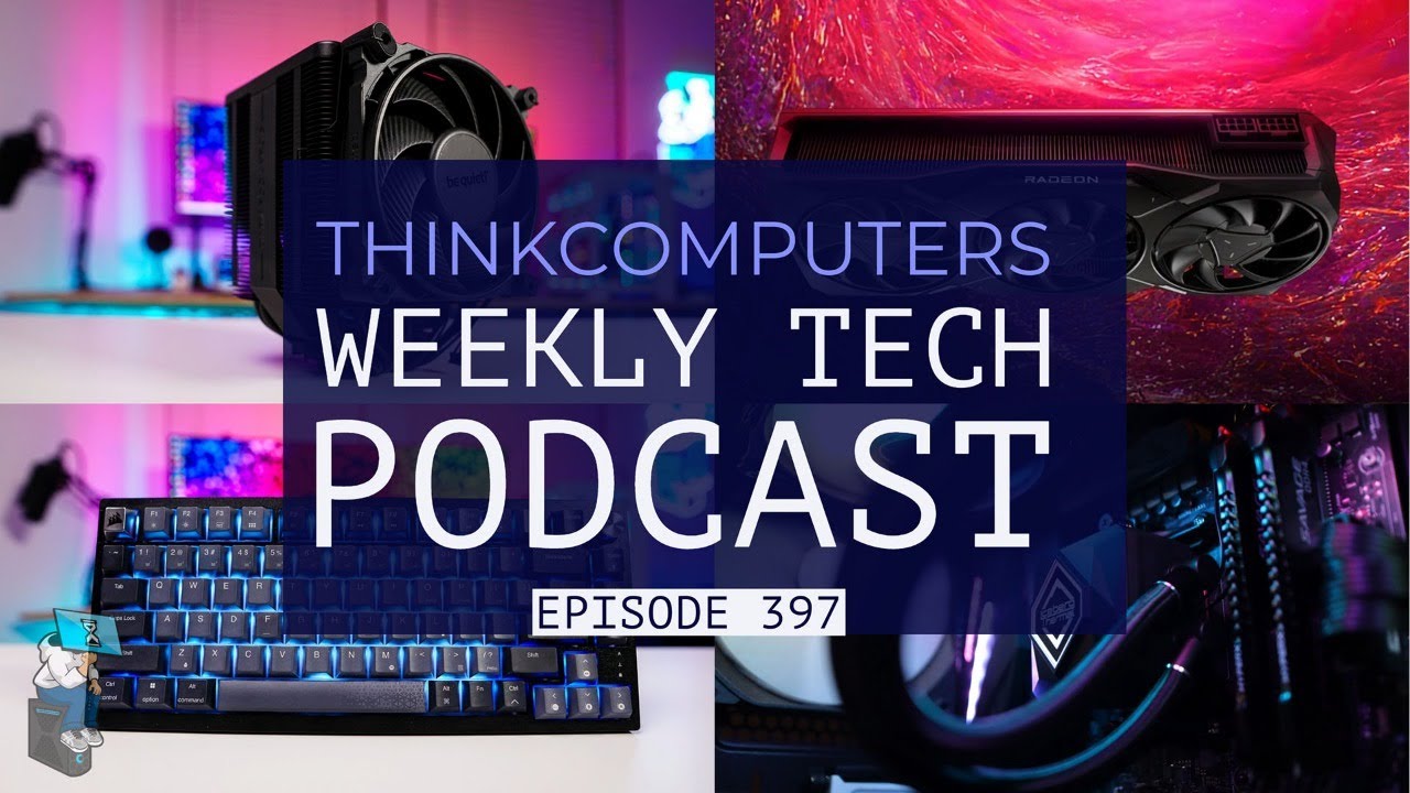 ThinkComputers Podcast #397 - Corsair K65 Plus Wireless, Gaming Handhelds, Core i9-14900KS & More!