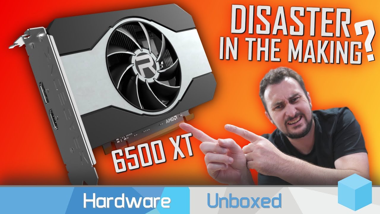 Will PCIe x4 Cripple the Radeon 6500 XT? PCIe Bandwidth Test