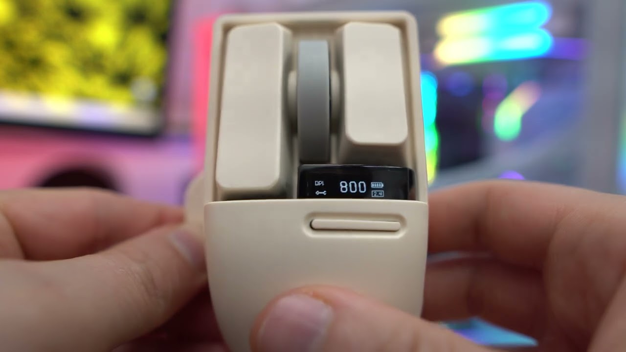 Lofree Touch PBT OLED Screen Demo