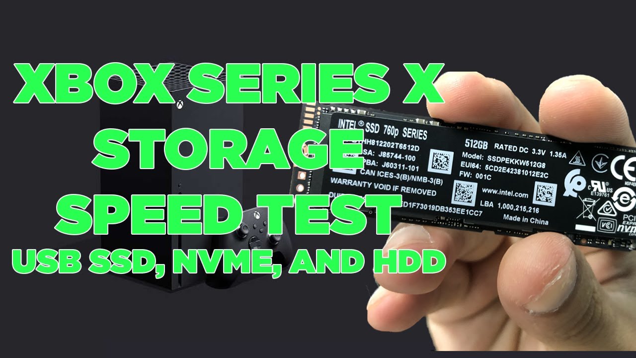 Xbox Series X storage test: Xbox SSD vs. USB HDD vs. USB SSD vs. USB NVME