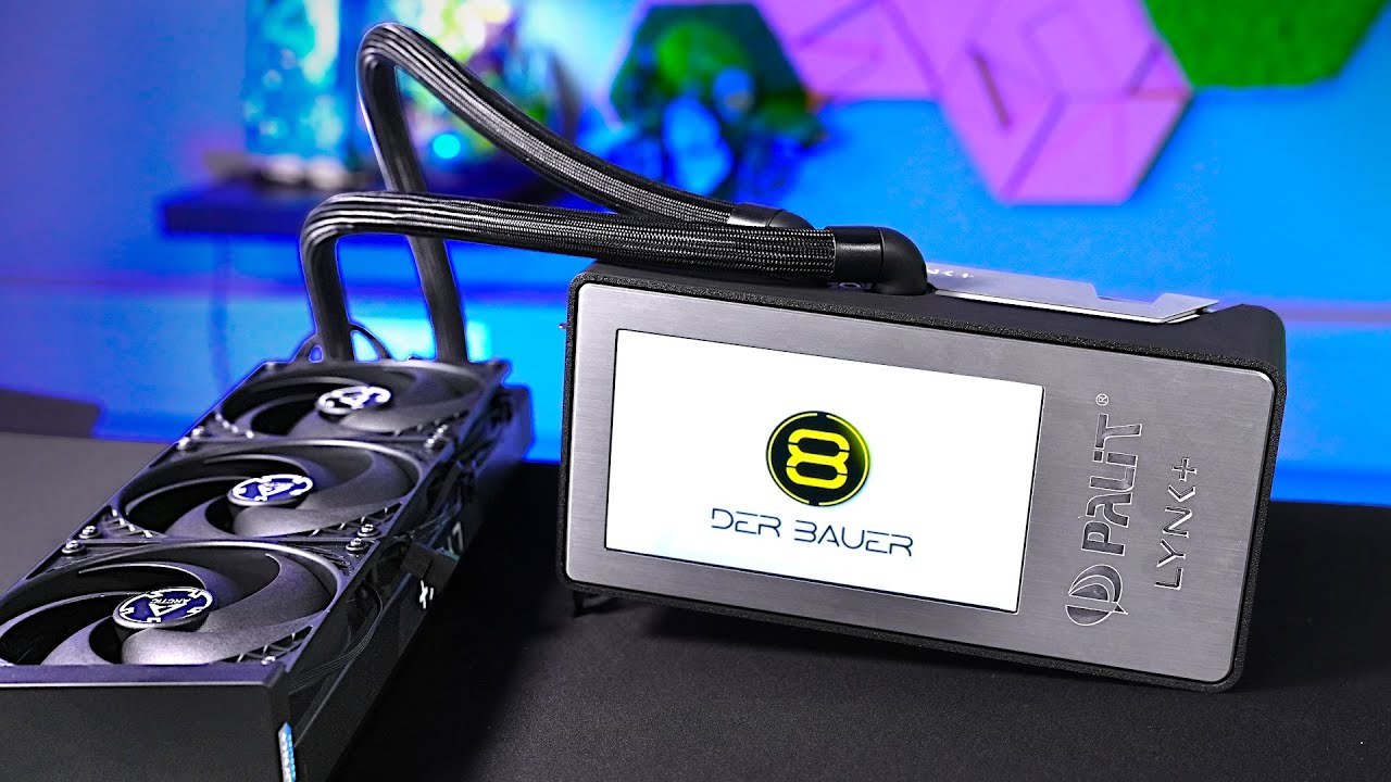 This RTX 4090 comes with Modular AIO and 7" LCD built in