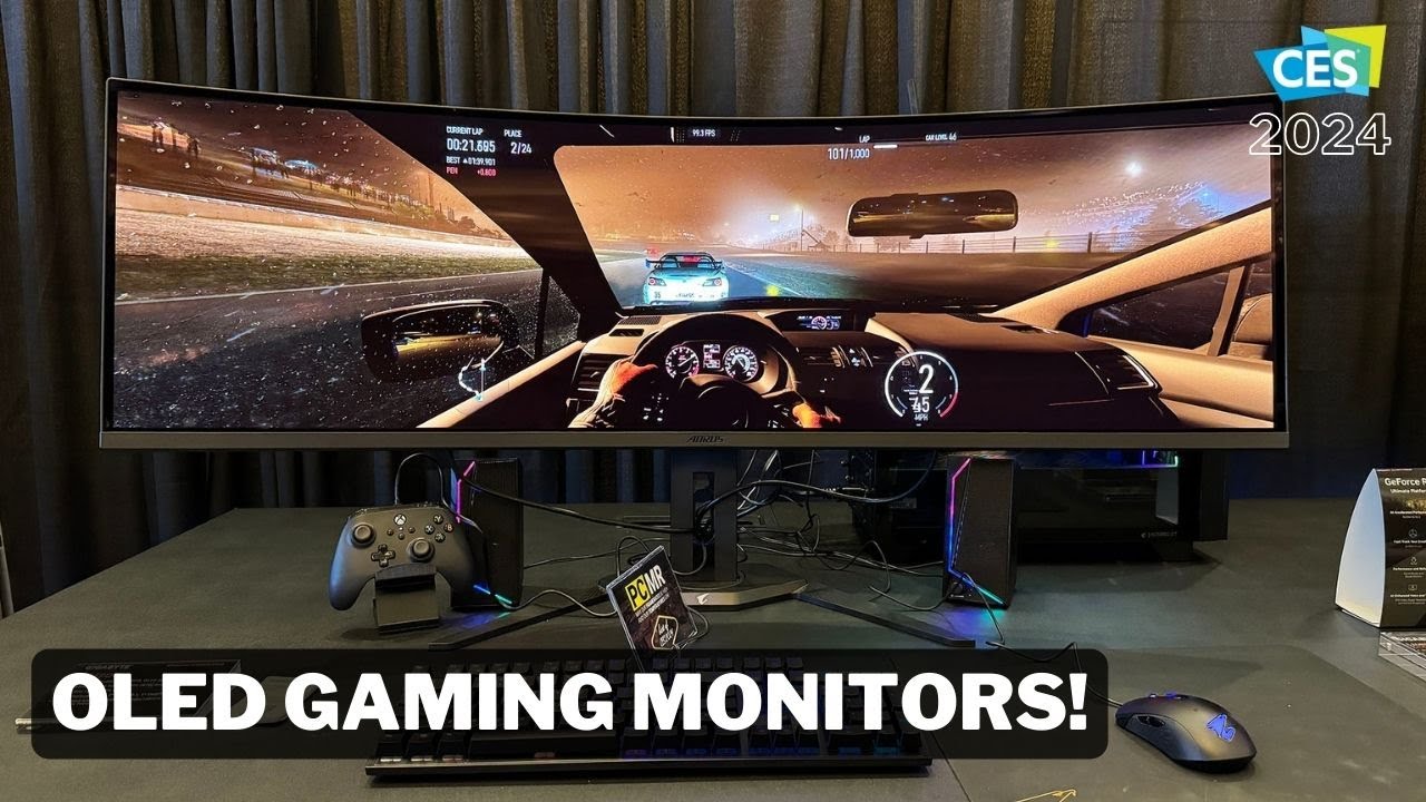 CES 2024 - New AORUS OLED Gaming Monitors!