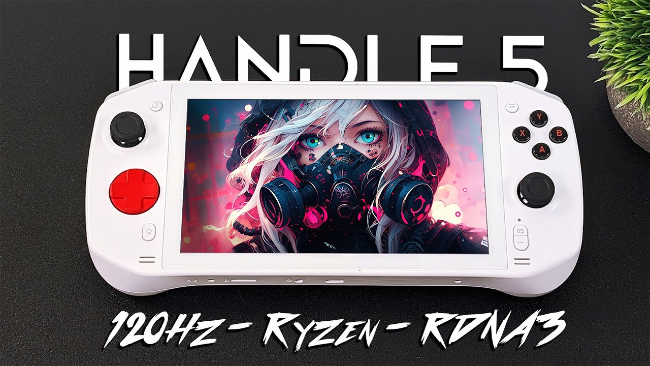 This All New Ryzen Handheld Has RAGE Mode, Terrans Force 5 Hands On First Look!