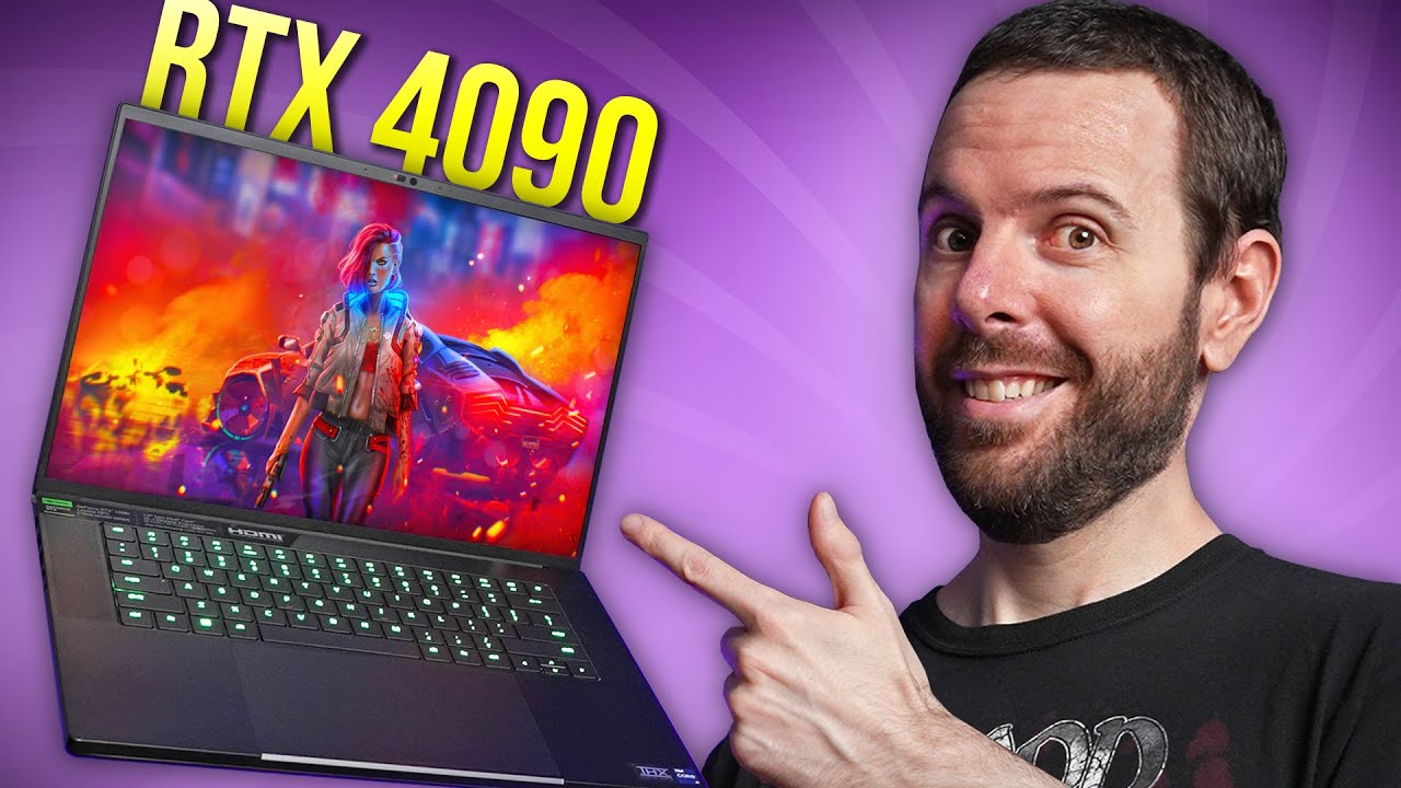 I Tested an RTX 4090 Gaming Laptop! Exclusive First Look with DLSS 3