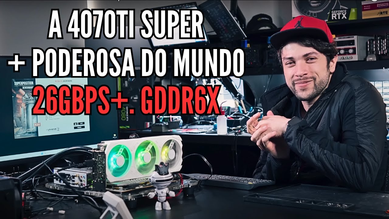 Criamos a RTX 4070Ti SUPER mais poderosa do mundo!