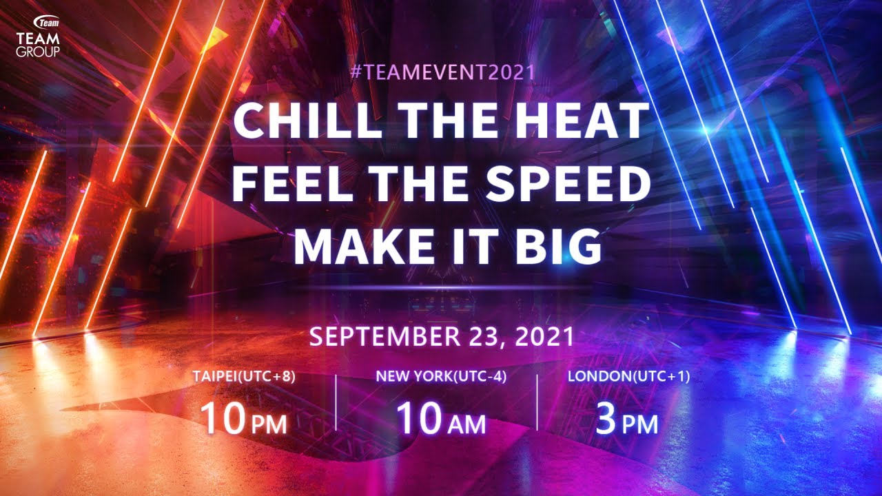 TEAMGROUP ONLINE LAUNCH EVENT | TRAILER