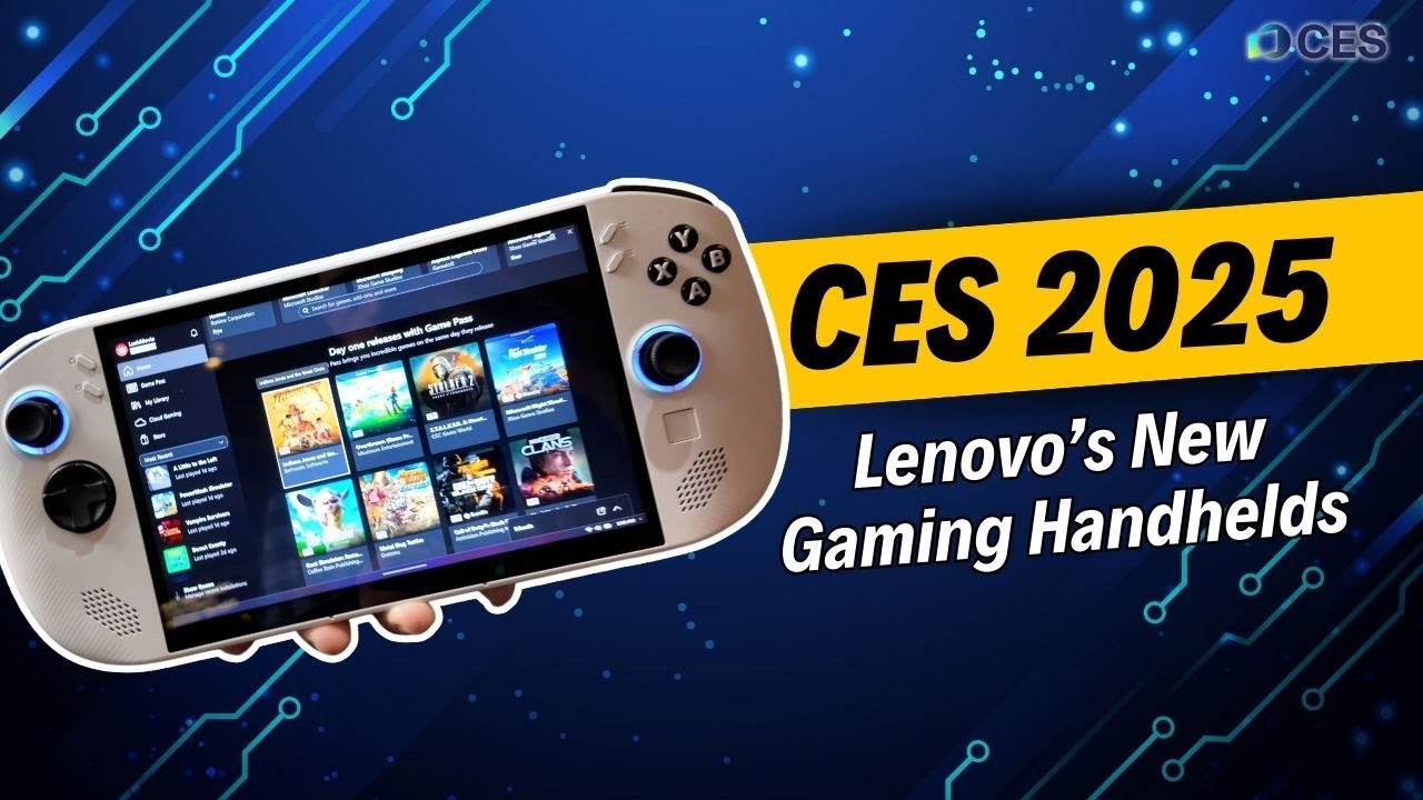 CES 2025: Lenovo's New Gaming Handhelds! | ThinkComputers.org