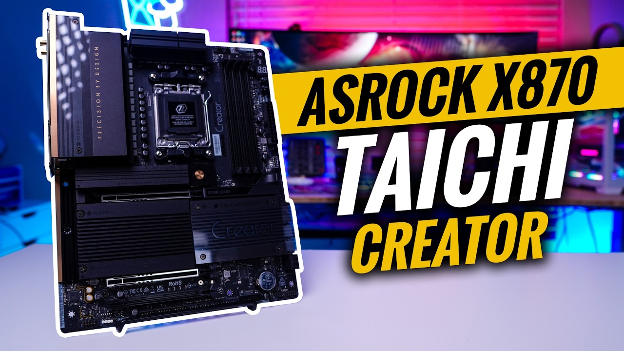ASRock X870 Taichi Creator Motherboard Review