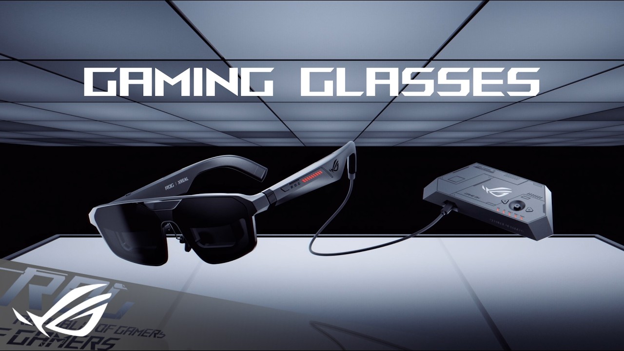 The Future of Gaming Display - ROG XREAL R1