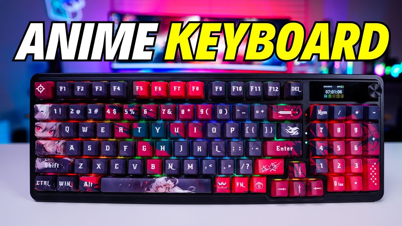 Redragon ARTEMIS K719 PRO Anime Keyboard Review