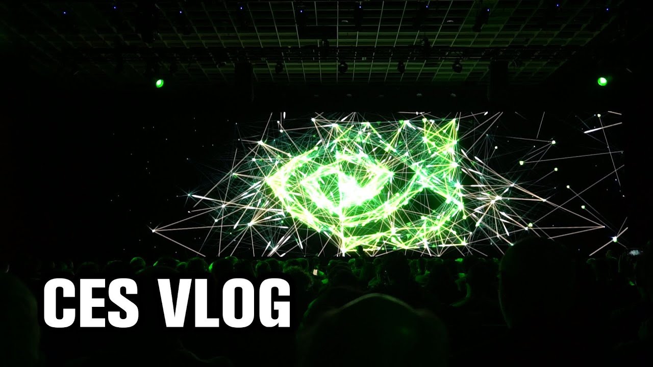 CES VLOG: Travel Day & NVIDIA Press Conference