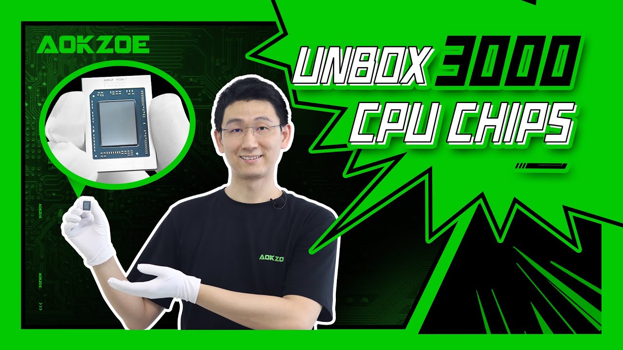 AOKZOE  AMD6800U 1st Gaming Handheld, UNBOX 3000 CPU CHIPS